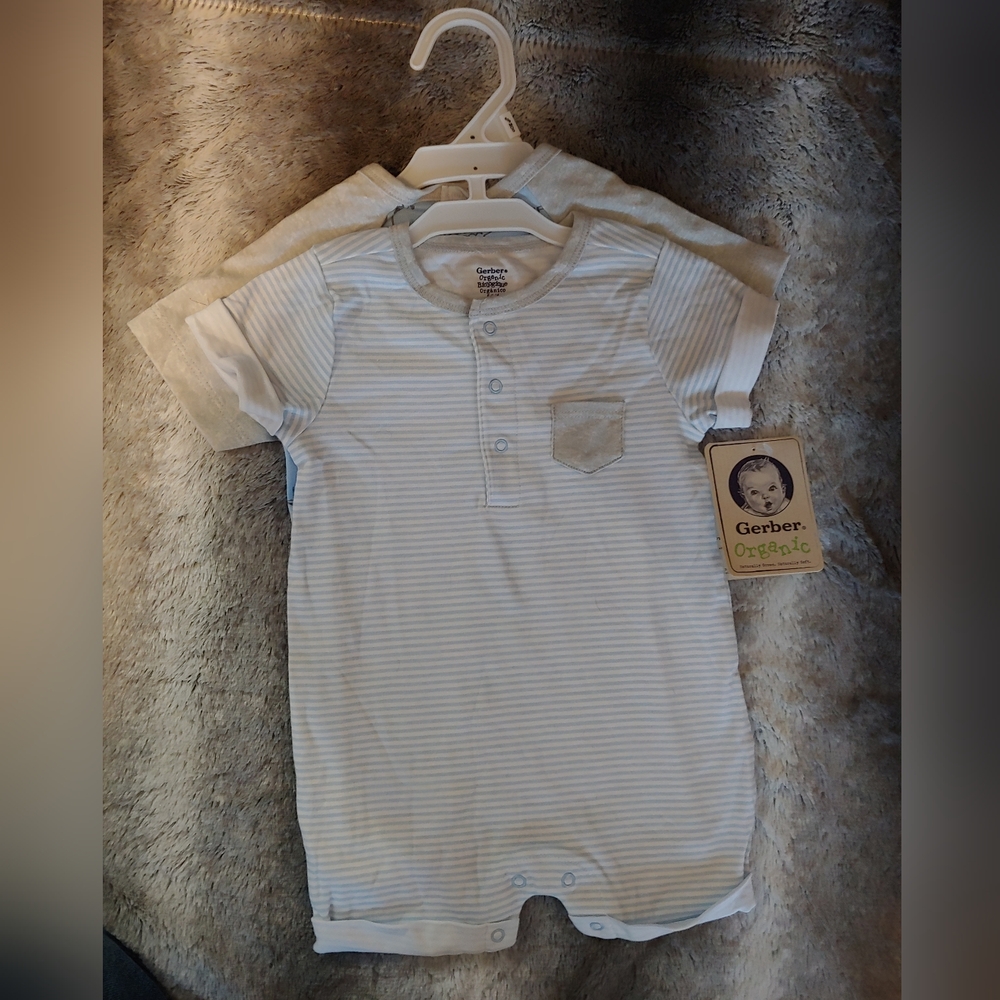 Gerber Organic Rompers